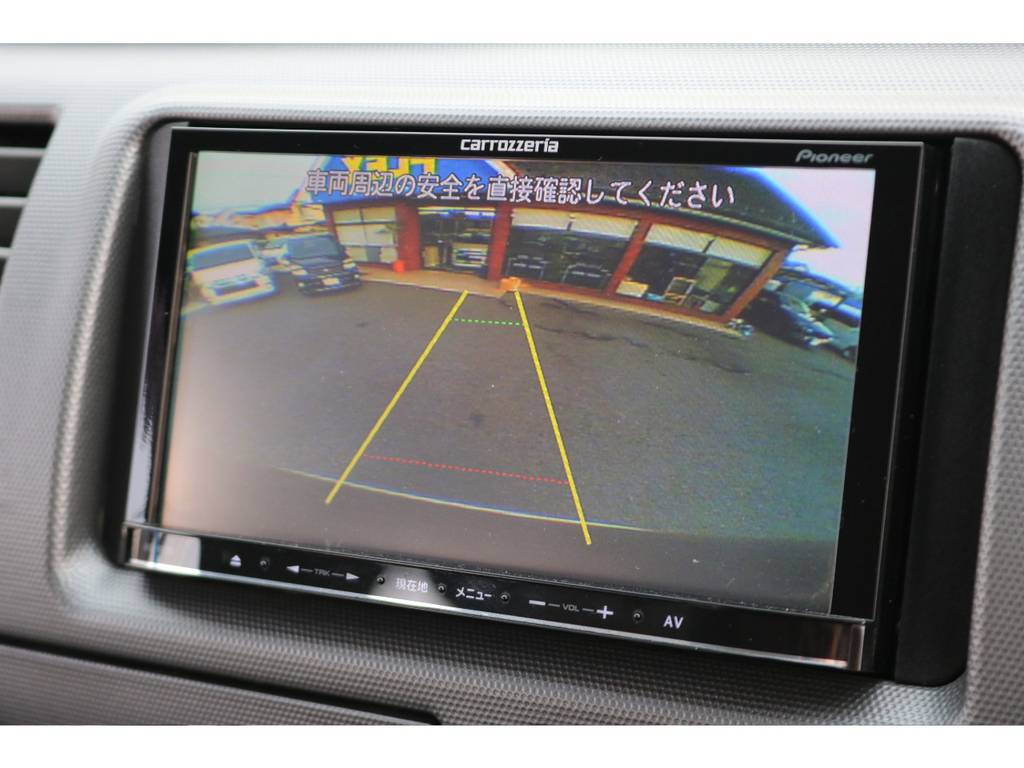 バックカメラも完備しています！