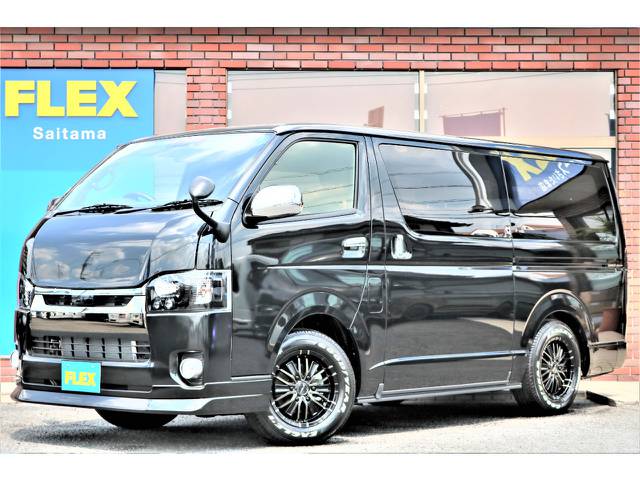 新車ハイエース５０ＴＨディーゼル４ＷＤ完成致しました！！