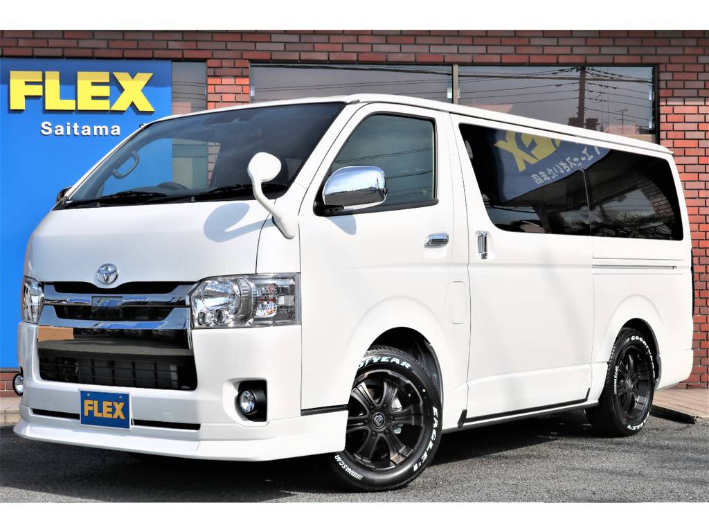 新車ハイエースＶダークプライムⅡ特別仕様４ＷＤディーゼル完成しました！！