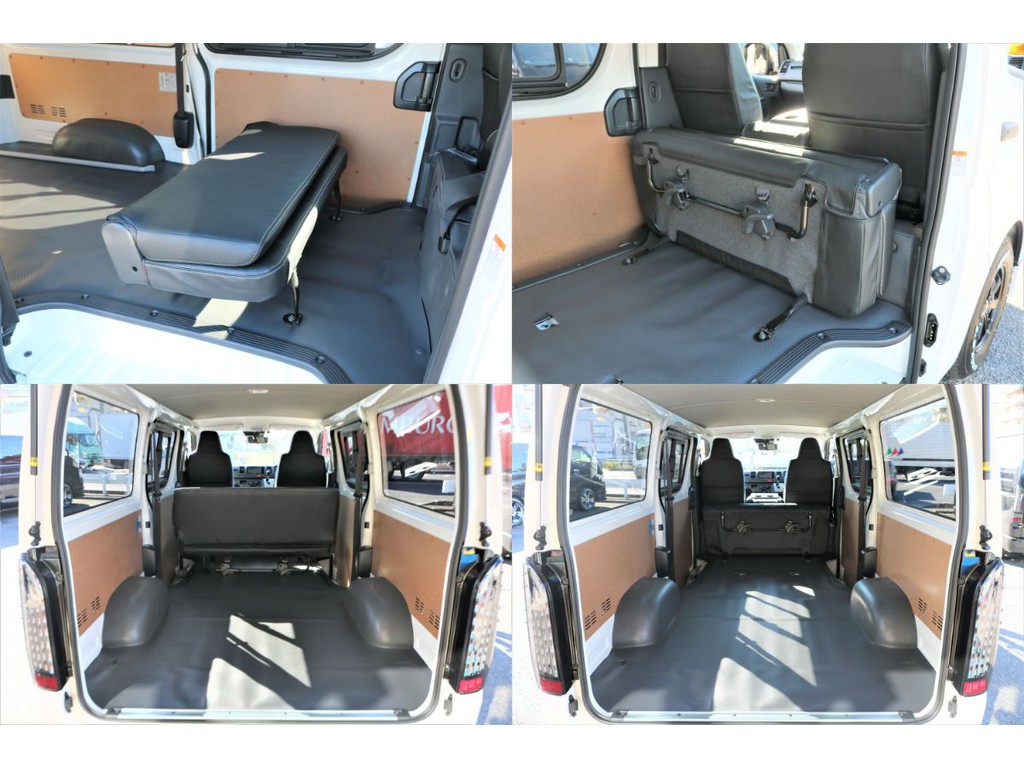 フロア床張り施工やベットキットの追加カスタムもお気軽にご相談下さいませ☆