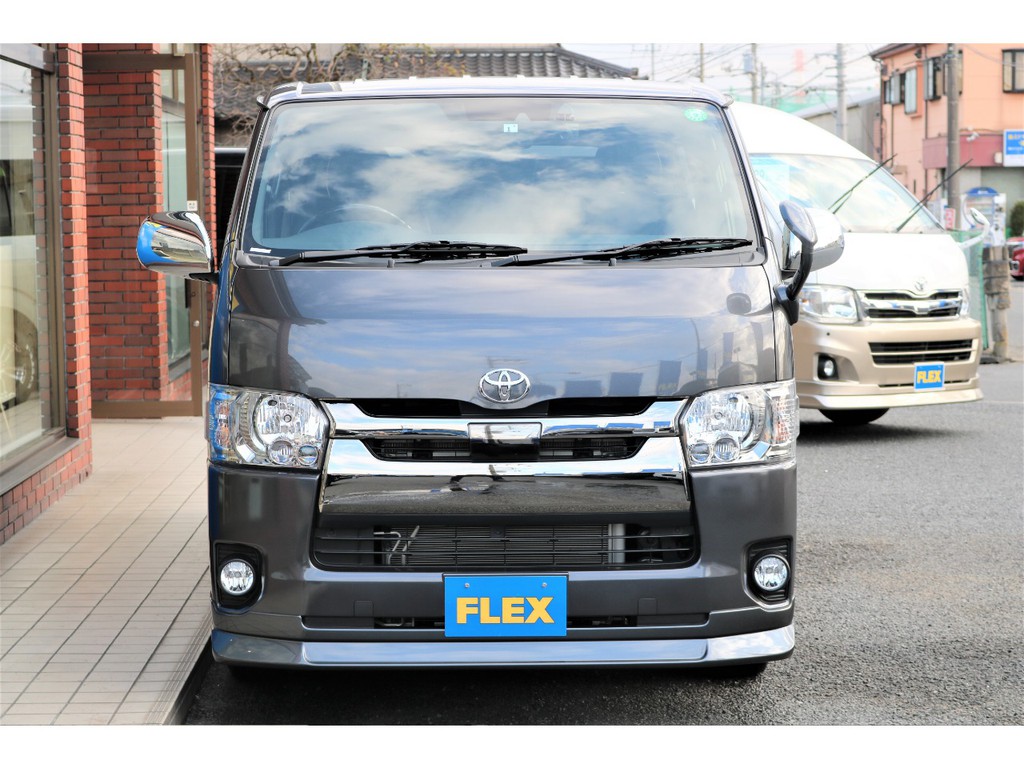 新品のＦＬＥＸオリジナルフロントスポイラーを取り付け致しました☆