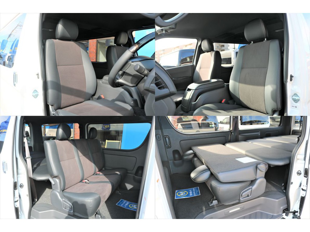 特別仕様車専用ハーフレザーシート！