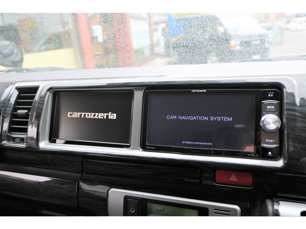 パイオニア製フルセグナビ！便利なフロントＷモニター付きです☆