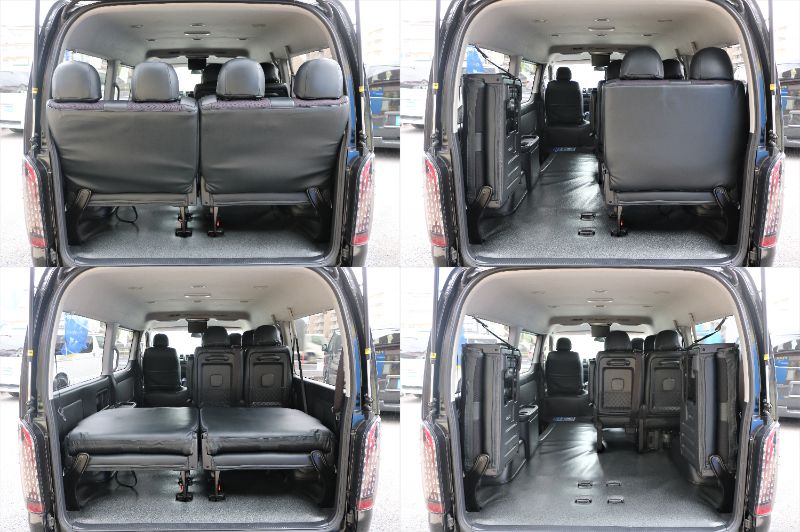 ４列目シートアレンジはお好みに合わせてご使用可能になります☆