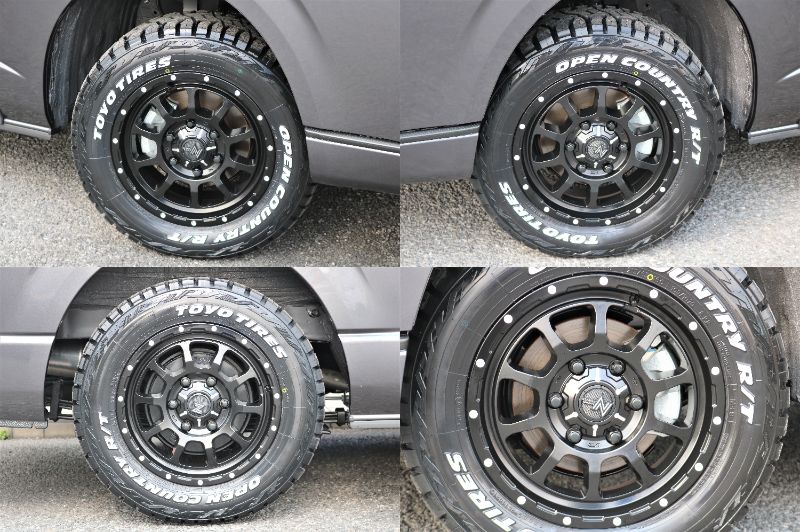 新作のＭ１０アルミホイール＆オープンカントリーＴＯＹＯタイヤ！４ＷＤらしくワイルドにカスタム☆