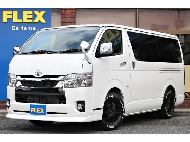 ☆新車ハイエースバンＤＡＲＫＰＬＩＭＥⅡフローリングパッケージ☆