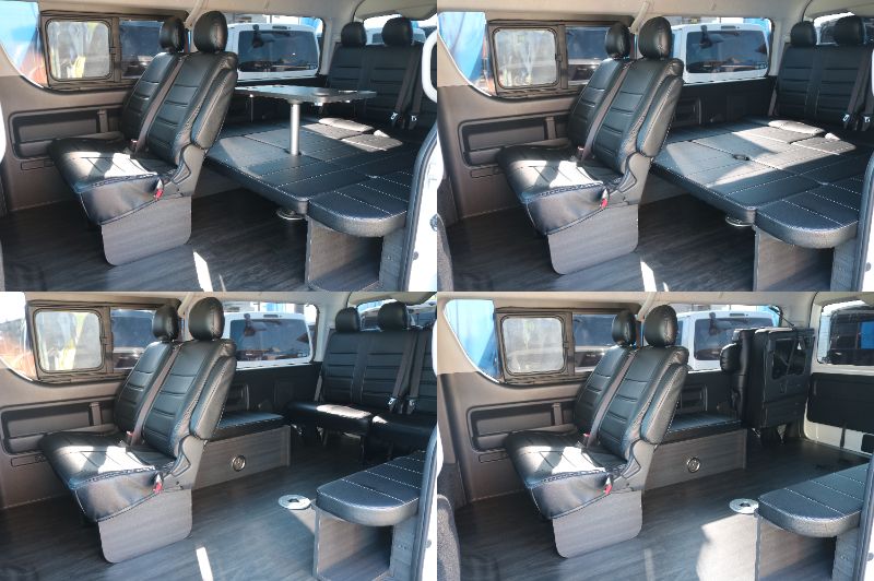 用途に合わせたシートアレンジが可能です☆