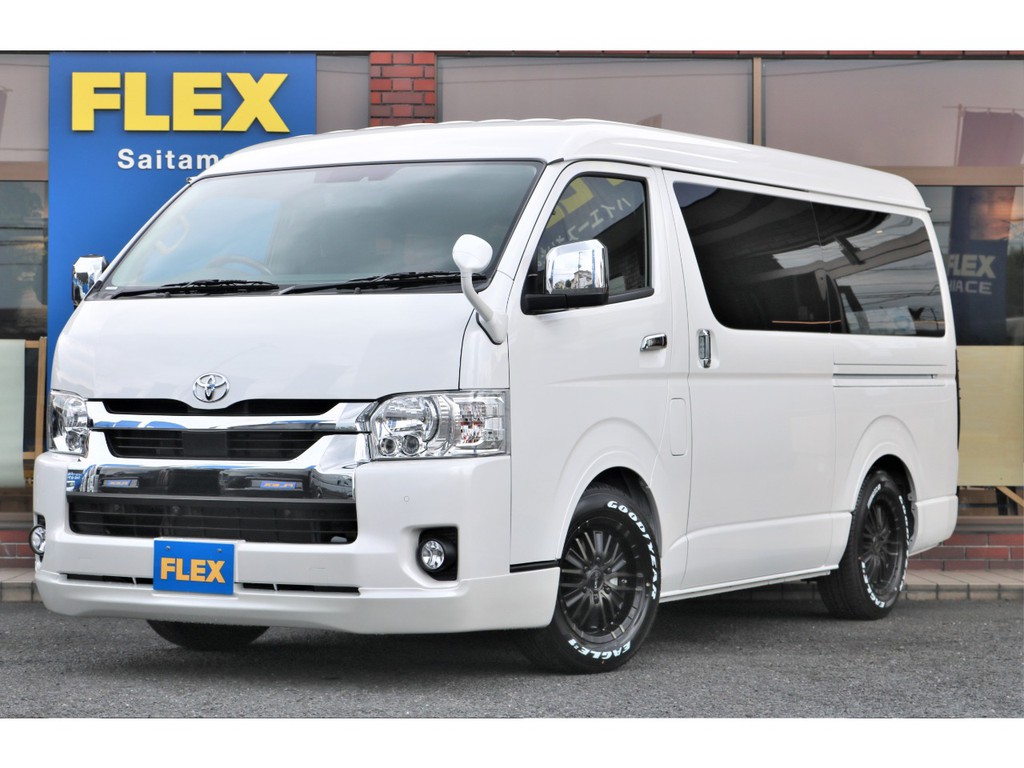 新車ハイエースワゴンＧＬ！大好評フロア床張りパッケージが完成致しました☆
