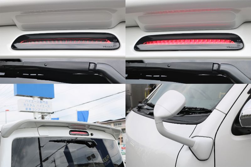 ＬＥＤハイマウントやガッツミラーも新品です☆