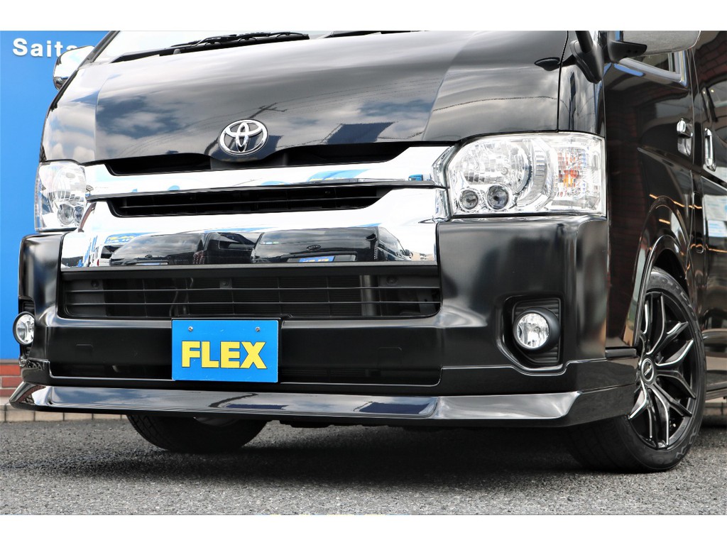 新品ＦＬＥＸフロントスポイラー！外装もしっかりとコンプリート済み☆