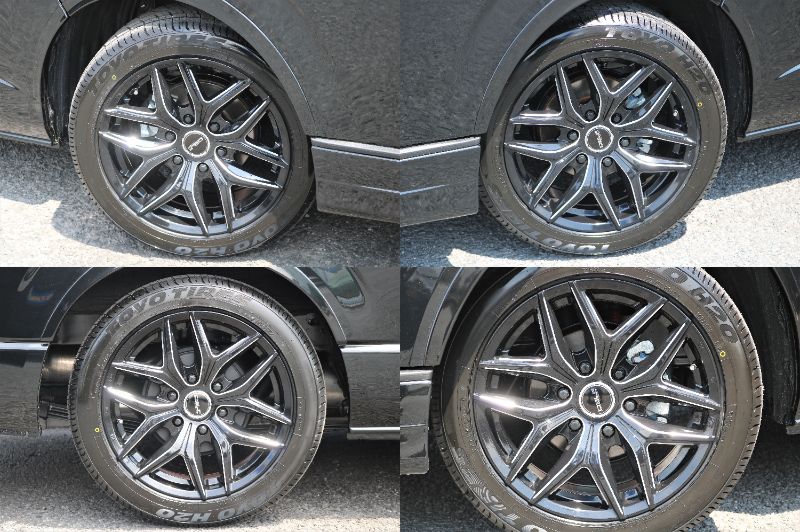 ＦＬＥＸブラックミーリング１８インチアルミ！ＴＯＹＯタイヤＨ２０もセット済みです☆