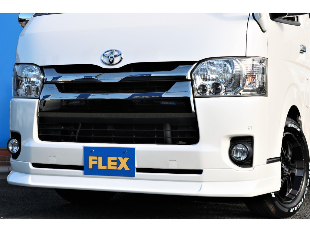 こちらも新品！ＦＬＥＸフロントスポイラー取付けしました☆