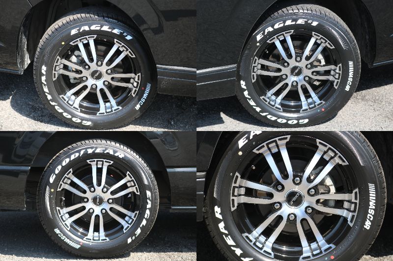 嬉しい新品！Ｄｅｌｆ０２/１７インチアルミ＆グッドイヤー製ナスカータイヤをインストール☆