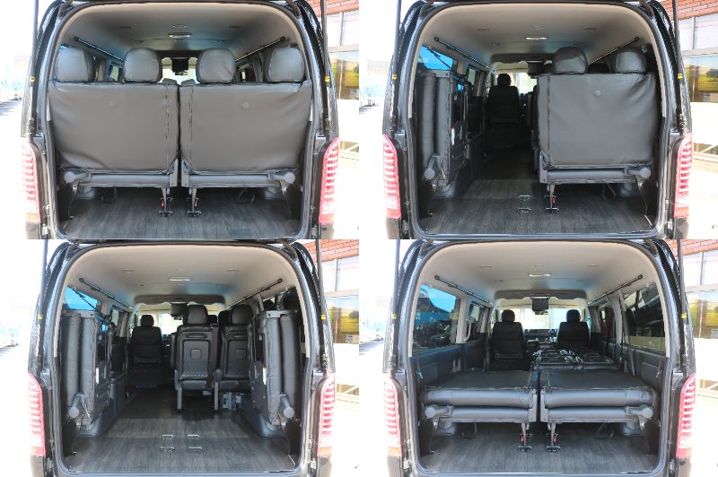 お荷物がタップリ積める１０人乗りワゴンです！