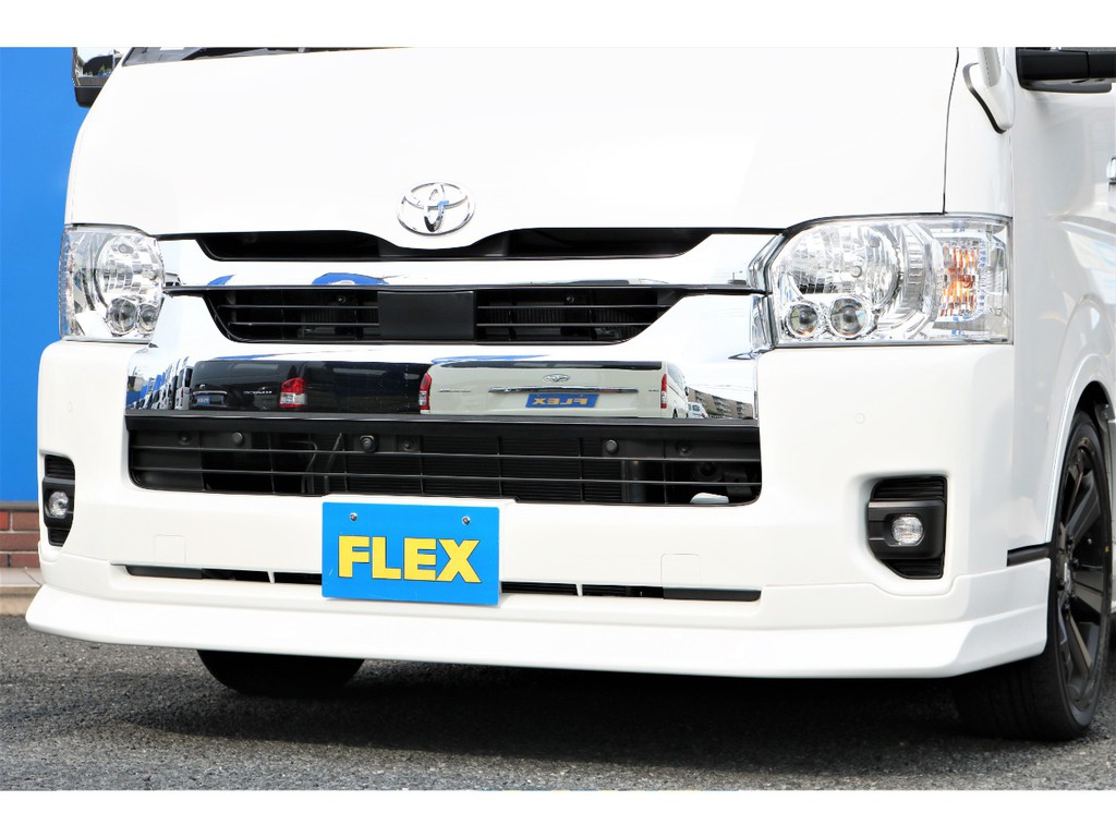 ＦＬＥＸフロントスポイラー装備！外装もカッコよく☆