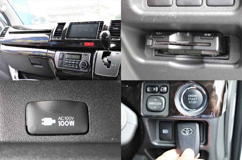 ＡＣ１００電源やプッシュスタートなど純正装備もバッチリ！