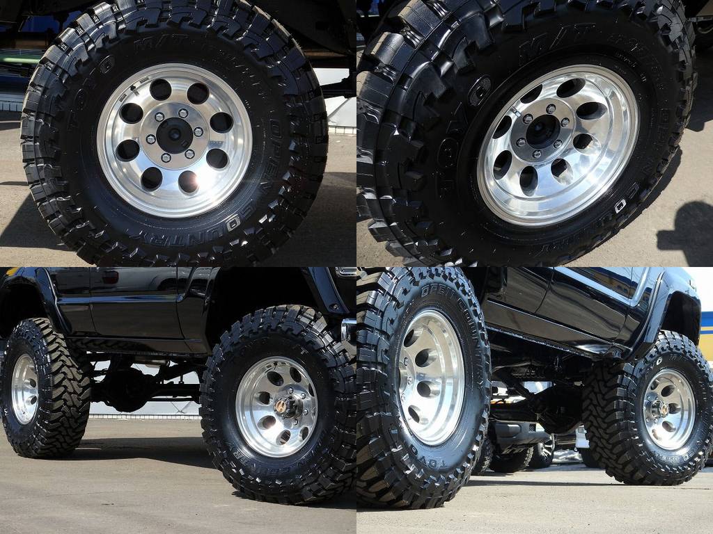 新品ＴＯＹＯオープカントリーＭＴタイヤ＆ミッキートンプソンクラシックＡＷ☆