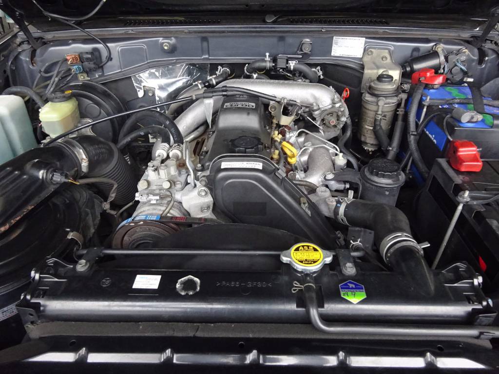 3000ccディーゼルターボエンジン。加速力が違います。