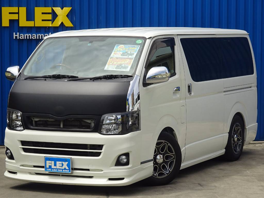 ハイエースＳ－ＧＬ、ディーゼルターボ、３型フェイスチェンジ車両☆