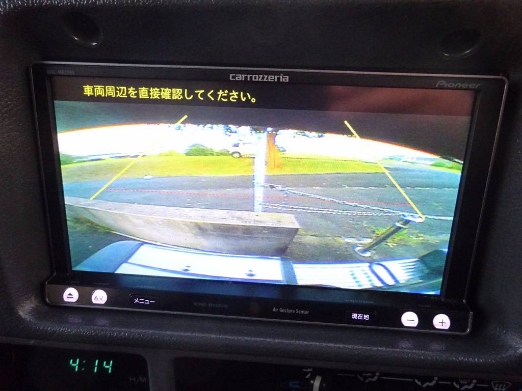 付いていて嬉しいバックカメラ！！