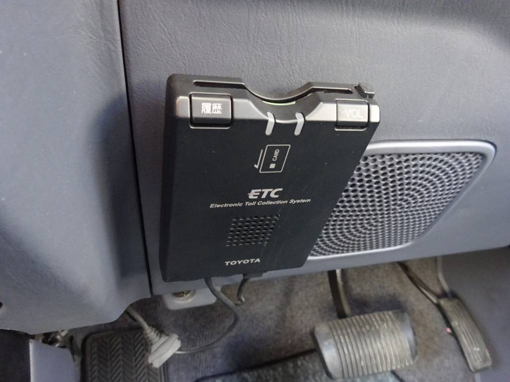ＥＴＣも装着済です。
