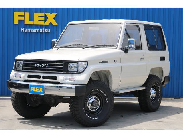 希少７１プラドＳＸ５速マニュアル！！ペッパーホワイトＮＥＷオールペイント！！