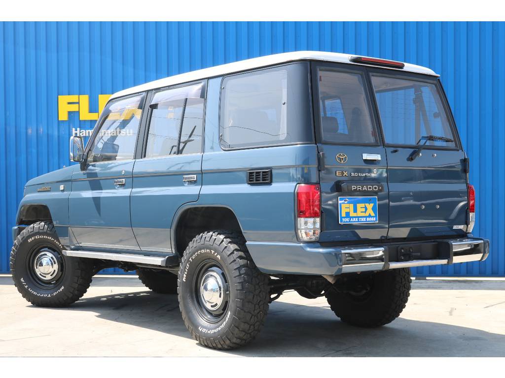 生産して２０年以上経過しても人気車両の７８プラド！