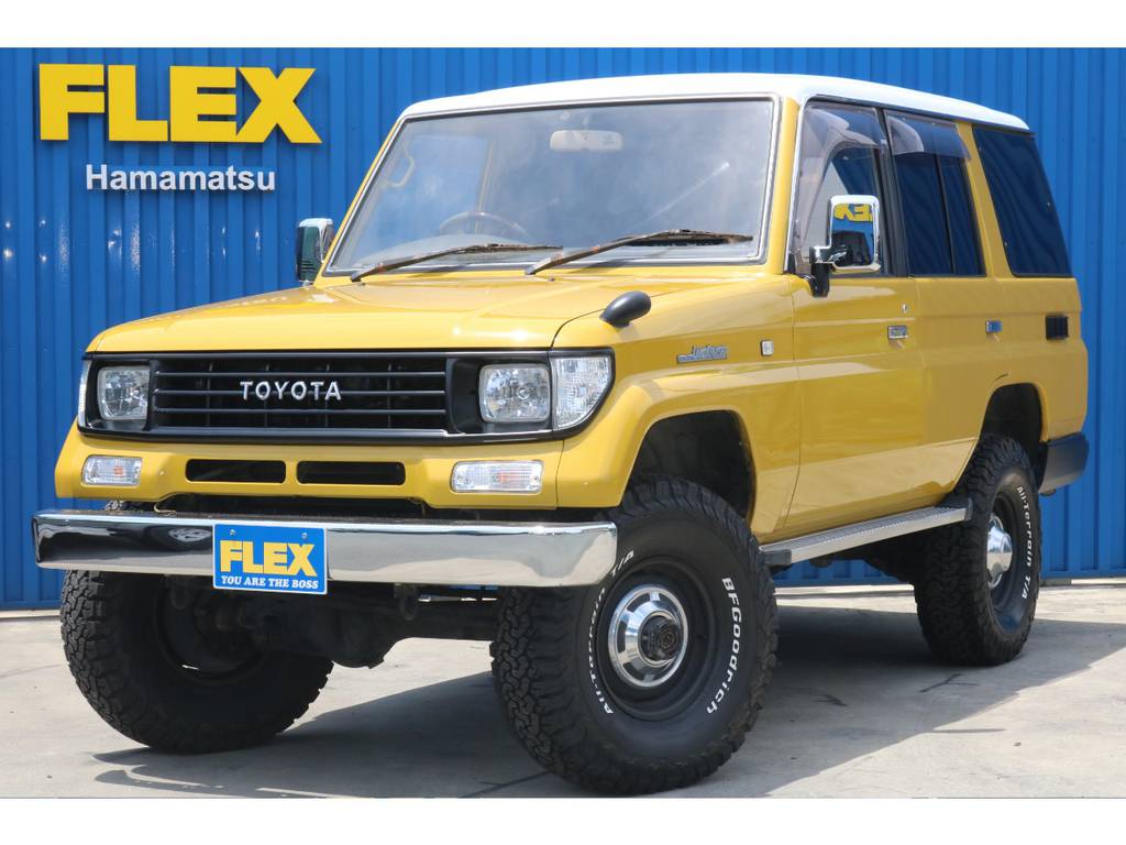 ランドクルーザープラド 3.0 SXワイド ディーゼルターボ 4WD マスタードイエロー