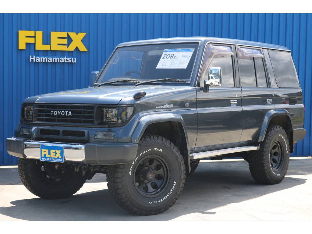 ランドクルーザープラド 3.0 SXワイド ディーゼルターボ 4WD 純正グレー　２インチリフトＵＰ
