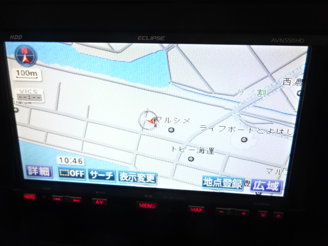 初めから付いていて嬉しいナビ付き。最新ナビのインストールも勿論可能です。