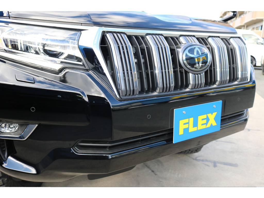 迫力のあるフロントマスクもインチアップで更に拍車を掛けております！