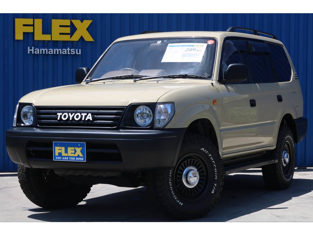 ９５プラドＴＸ－ＬＴＤベージュＮＥＷペイント！！サンルーフ付き！！