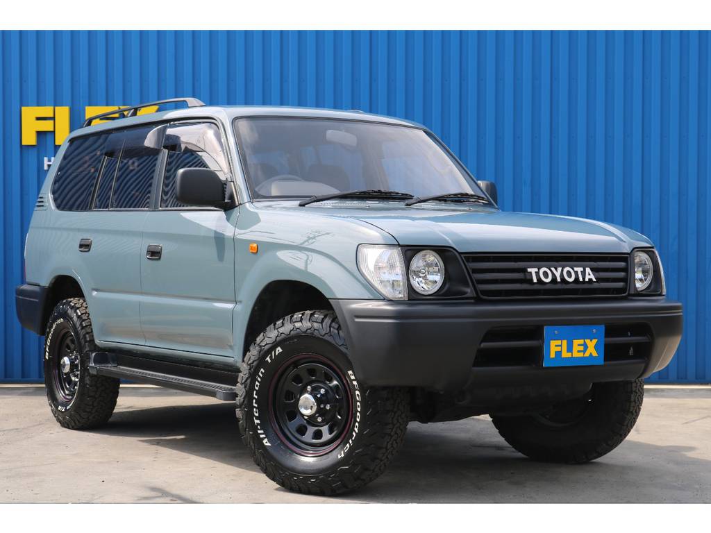 JEEP純正カラーのアンヴィル。どこへ行ってもお洒落なプラドです！