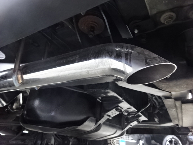 新品ダウンテールマフラー。サビが気になる方にもおススメです。