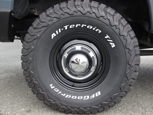 新品スチールホイール＆ＢＦグッドリッチタイヤ。