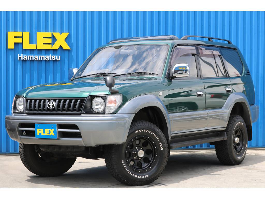 トヨタ ランドクルーザープラド 3.0 TX ディーゼルターボ 4WD 丸目換装