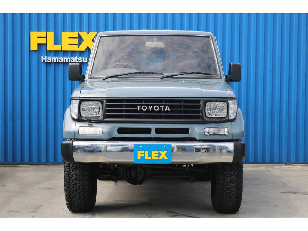 20年以上前のお車を当店にてリノベーション。今の時代にあったお洒落なプラドの完成です。