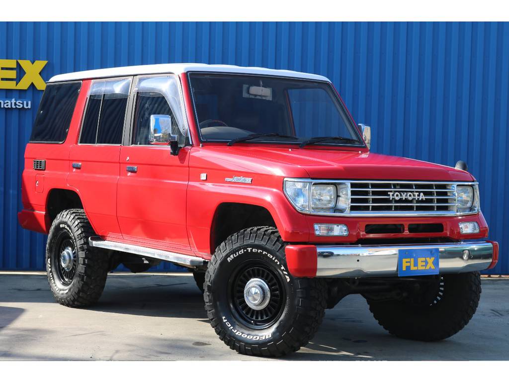 ＶＷ純正カラーのフラッシュレッドがとってもお洒落です。
