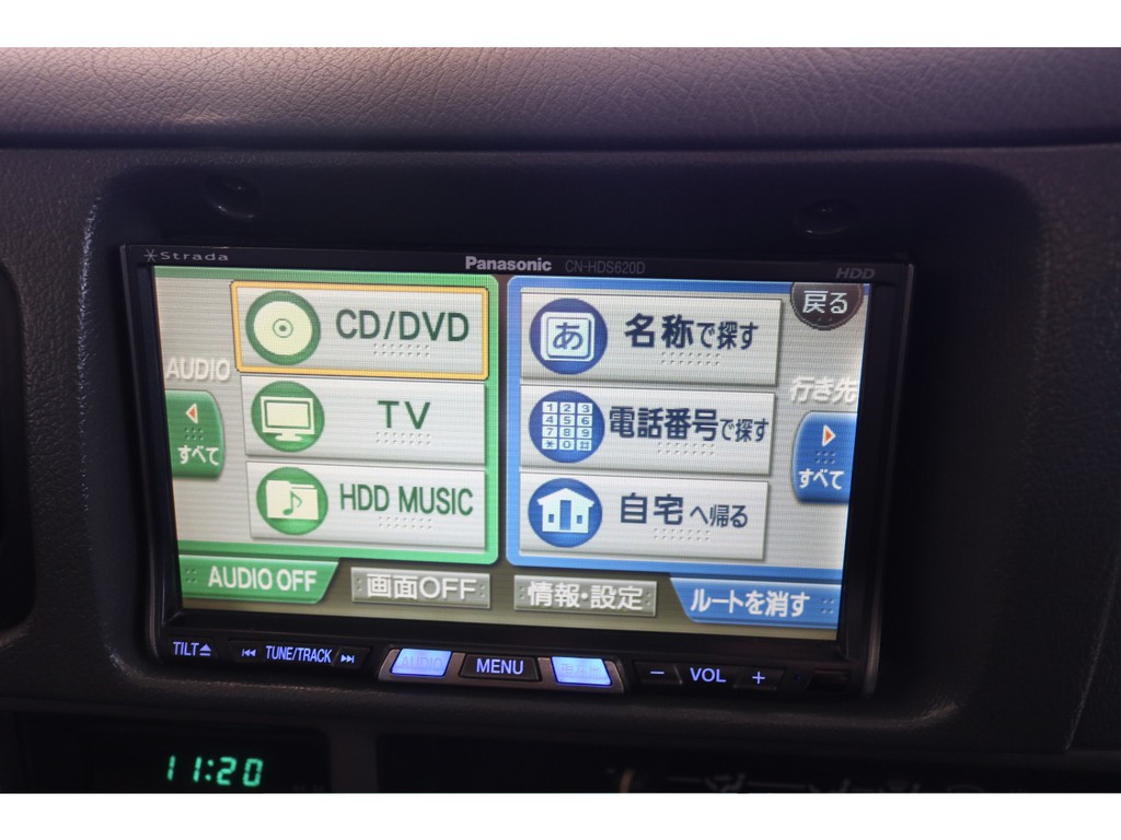 ストラーダＨＤＤナビ付き。