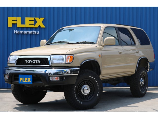 １８５サーフＳＳＲ－ＸベージュＮＥＷペイント！低走行６万km！！新品２インチリフトＵＰ！！