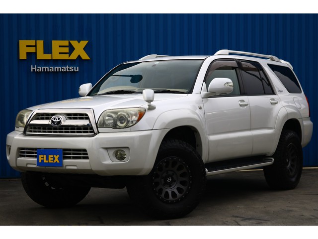 ハイラックスサーフ215系！パワフルな加速＆トルクの4.0L！！人気のパールホワイト！！