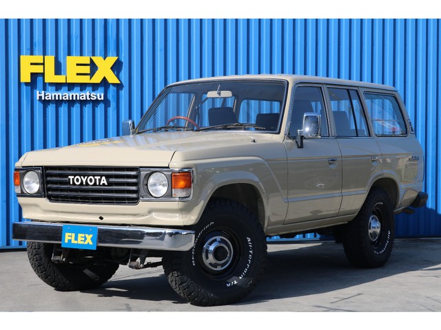 ランクル６０ＶＸディーゼルターボ・オートマ！！ベージュＮＥＷペイント！！