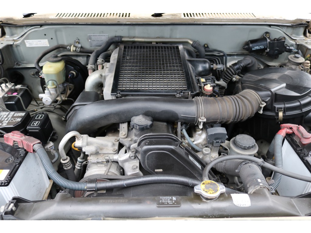耐久性の高い３０００ccのディーゼルターボエンジンです。