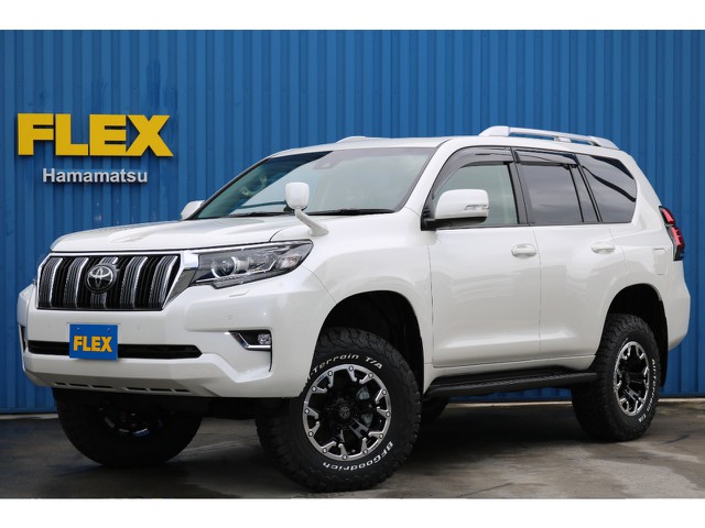 新車１５０プラドＴＸディーゼル！！５人乗り。新品２インチリフトＵＰ！！
