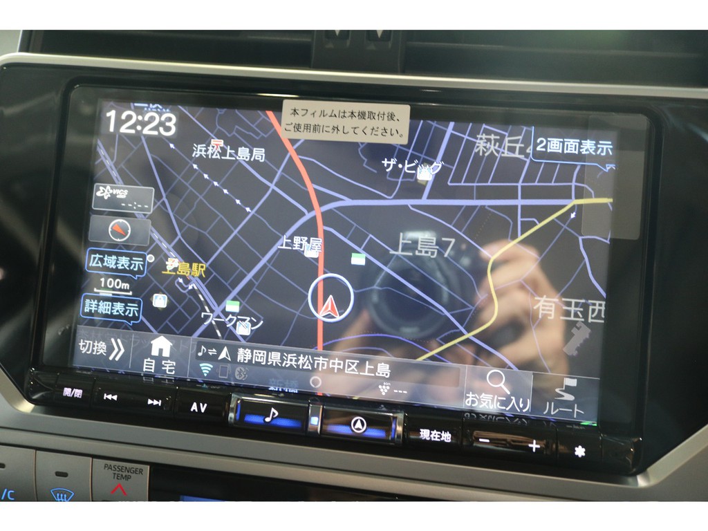 新品アルパイン９インチナビ＆バックカメラ＆ＥＴＣ付き。