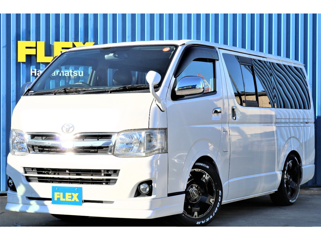 ３型　ハイエースバン　ガソリン２ＷＤ　ＦＬＥＸオリジナルカスタム車両♪