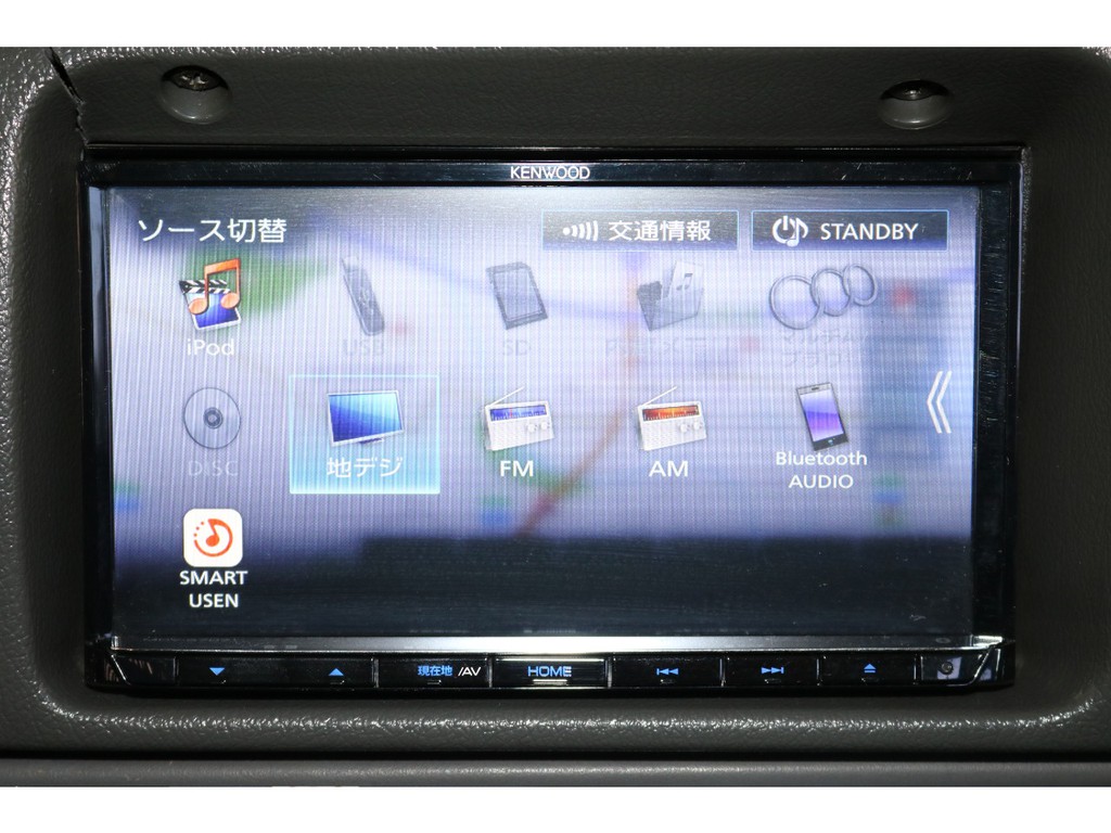 KENWOODナビ、地デジＴＶ付き。