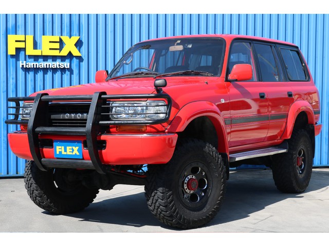 ランクル８０ＶＸーＬＴＤレッドオールＰ！！５インチリフトＵＰ！！