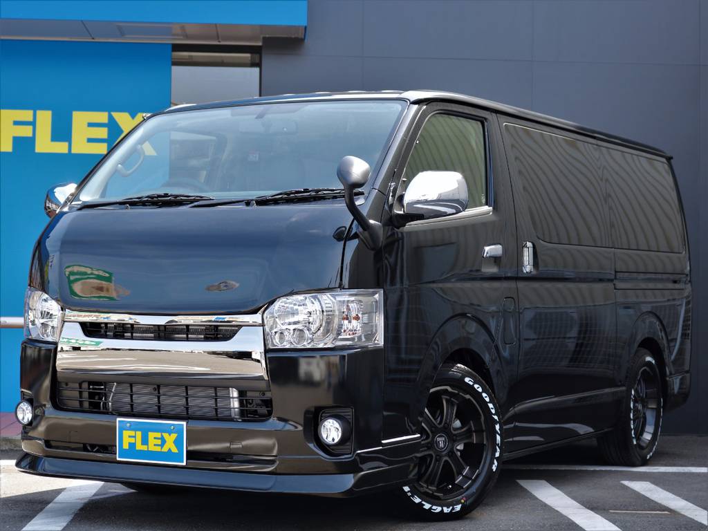 新車ハイエーススーパーＧＬダークプライム3000ＤＴ Delfino Lineカスタム！！