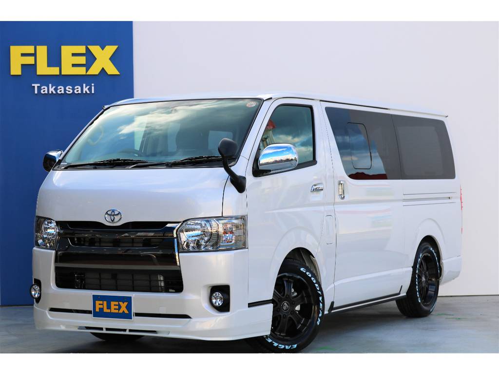 新車 ハイエース スーパーＧＬ ３０００ＤＴ ４ＷＤ ライトカスタムＰＫＧ